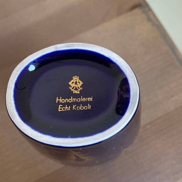 Handmalerei Echt Kobalt Vase - Picture 4 of 4